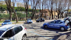 Viterbo - Emergenza Coronavirus - I controlli della polizia