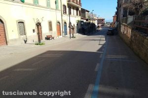 Montefiascone - La città deserta - Via Oreste Borghesi
