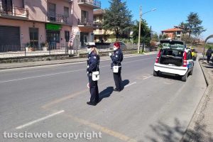 Montefiascone - Coronavirus - I controlli della polizia locale