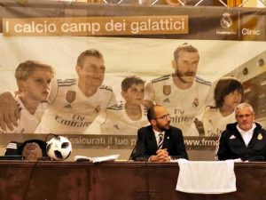 Il calcio del Real Madrid a Bagnoregio