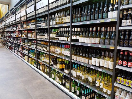 La corsia di un supermercato