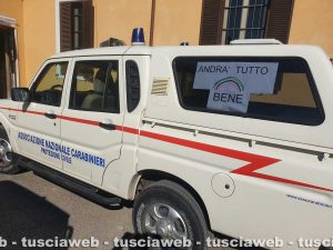 Viterbo - Coronavirus - Nucleo di protezione civile dell'associazione nazionale carabinieri