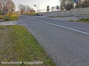 Le condizioni di strada Ortana
