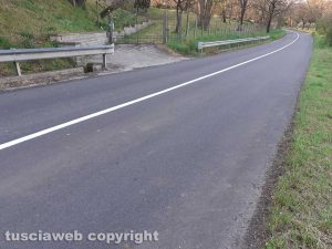 Le condizioni di strada Ortana