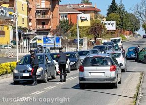 Civita Castellana - Coronavirus, i controlli dei carabinieri