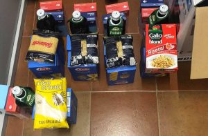 Bagnoregio - I pacchi dono del Tennis Club