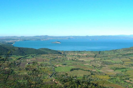 Il lago di Bolsena