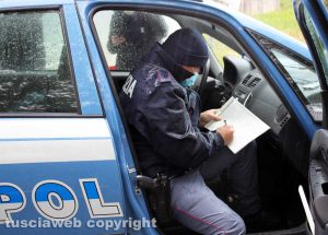 Giove zona rossa - I controlli della polizia