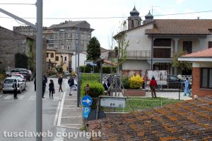 Giove - Cittadini in fila per i rapid test