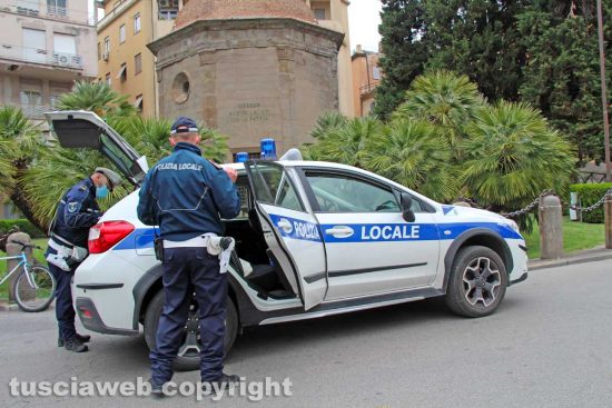 Polizia locale al Sacrario - foto di repertorio