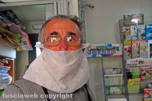 L'edicolante Roberto Stocchetti