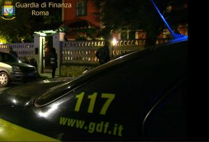 Roma - Guardia di Finanza - Sequestro beni al clan Spada