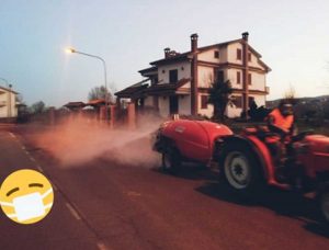 Vignanello - Nuova sanificazione contro il coronavirus