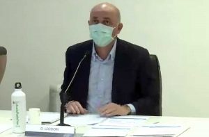 Regione - La conferenza stampa - Il vicepresidente Leodori
