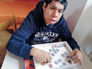 I ragazzi dell'Associazione Juppiter al lavoro
