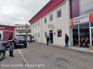 Polstrada e finanza in una delle aziende di Elio Marchetti