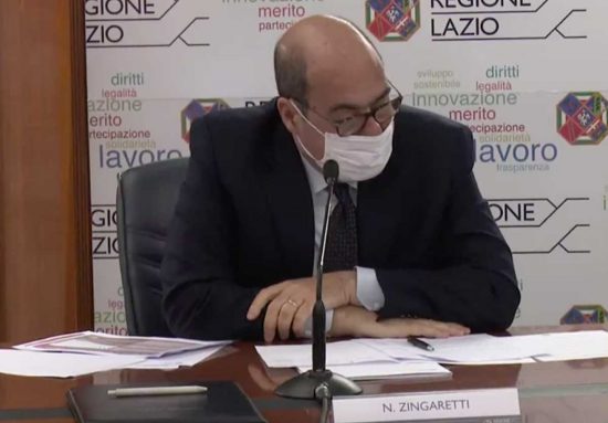 Regione - La firma del protocollo con Ferrovie - Zingaretti