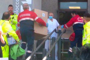 Viterbo - La donazione dell'associazione nazionale carabinieri