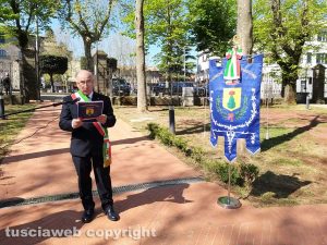 Montefiascone - Coronavirus - La celebrazione del 25 aprile