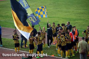 Sport - Calcio - Viterbese - La vittoria del campionato