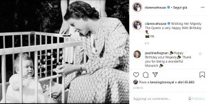 Londra - Gli auguri social del principe Carlo e di Camilla Parker per il compleanno della regina Elisabetta