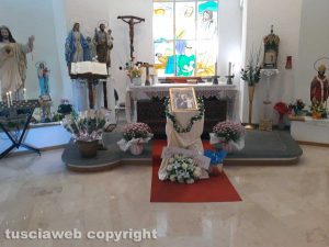 La Madonna Liberatrice all'ospedale Belcolle