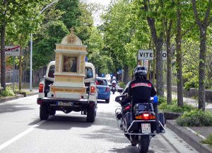 Viterbo - La processione della Madonna della Quercia