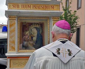 Viterbo - La processione della Madonna della Quercia