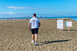 Tarquinia - Il servizio di controllo sulle spiagge libere