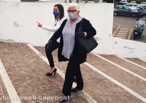 Mirella Iezzi con la sorella di Andrea Landolfi