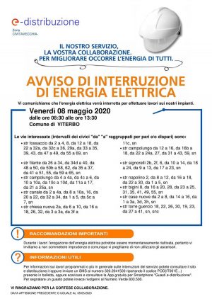 L'avviso di Enel