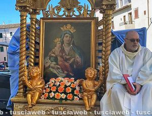 Capodimonte - La processione della Madonna delle Grazie durante il Coronavirus
