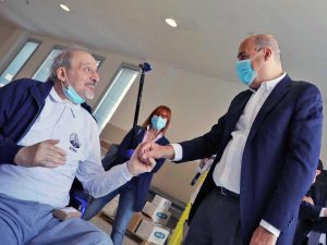 Il paziente di Bergamo lascia il campus Covid center di Roma