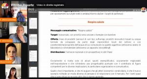 La videoconferenza di Viterbo 2020 per la ripartenza del turismo dopo il lockdown per il Coronavirus