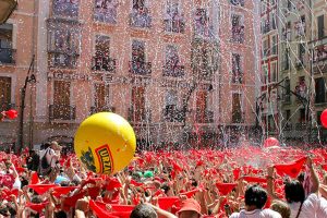 La festa di San Fermin di Pamplona