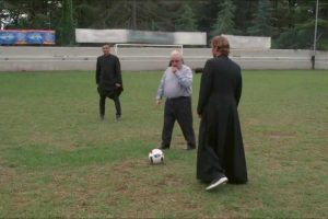 Bassano Romano - Francesco Totti al Monastero di San Vincenzo
