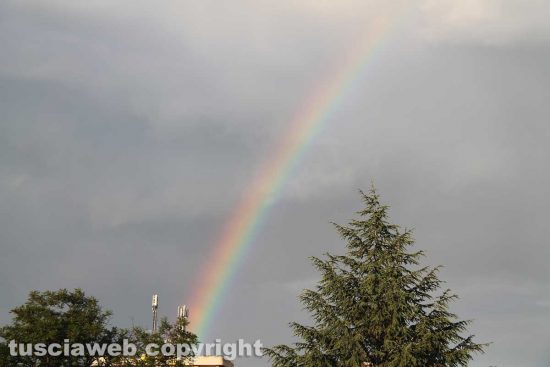 Arcobaleno su Viterbo