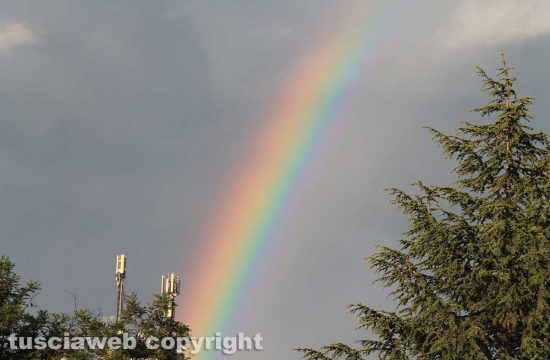 Arcobaleno su Viterbo