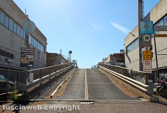 Viterbo - La zona industriale del Poggino