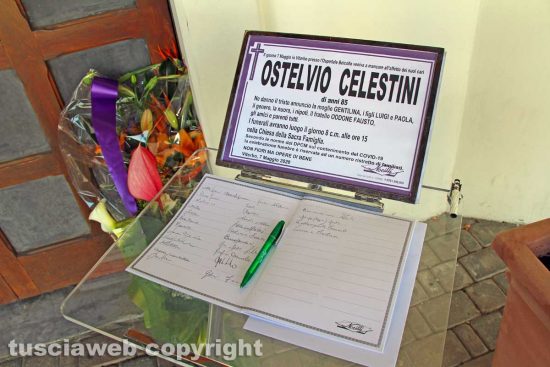 Viterbo - I funerali di Ostelvio Celestini