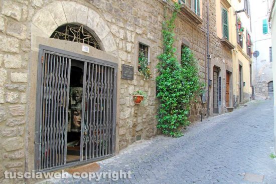 Viterbo - Lo studio di Roberto Pecci