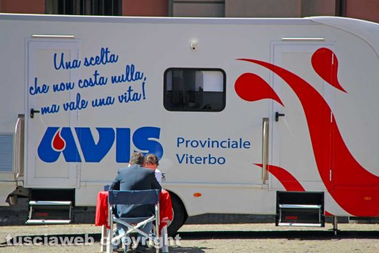 Viterbo - L'autoemoteca dell'Avis