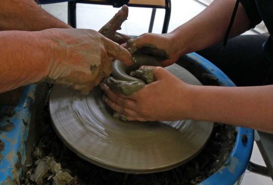 Lavoro al tornio - Buongiorno Ceramica