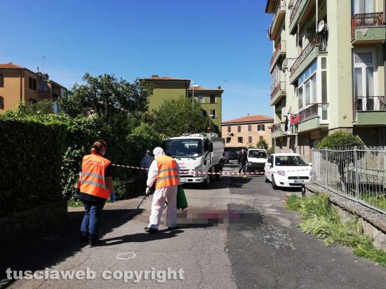 Viterbo - Vigilantes si toglie la vita
