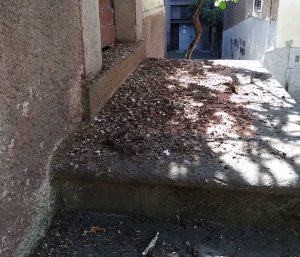 Viterbo - Sporcizia in zona Cunicchio