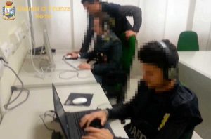 Roma - Operazione della guardia di finanza