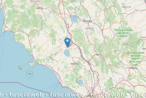 Ancora due scosse di terremoto, una a Bolsena e l'altra a San Lorenzo Nuovo
