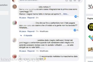 Civita Castellana - proteste per il ritorno immediato dei parcheggi a pagamento