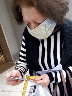 Consegnati buoni spesa a Rosina