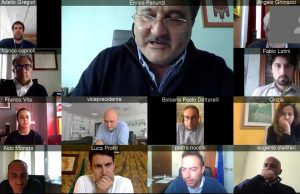 Il consigliere regionale Panunzi in videoconferenza